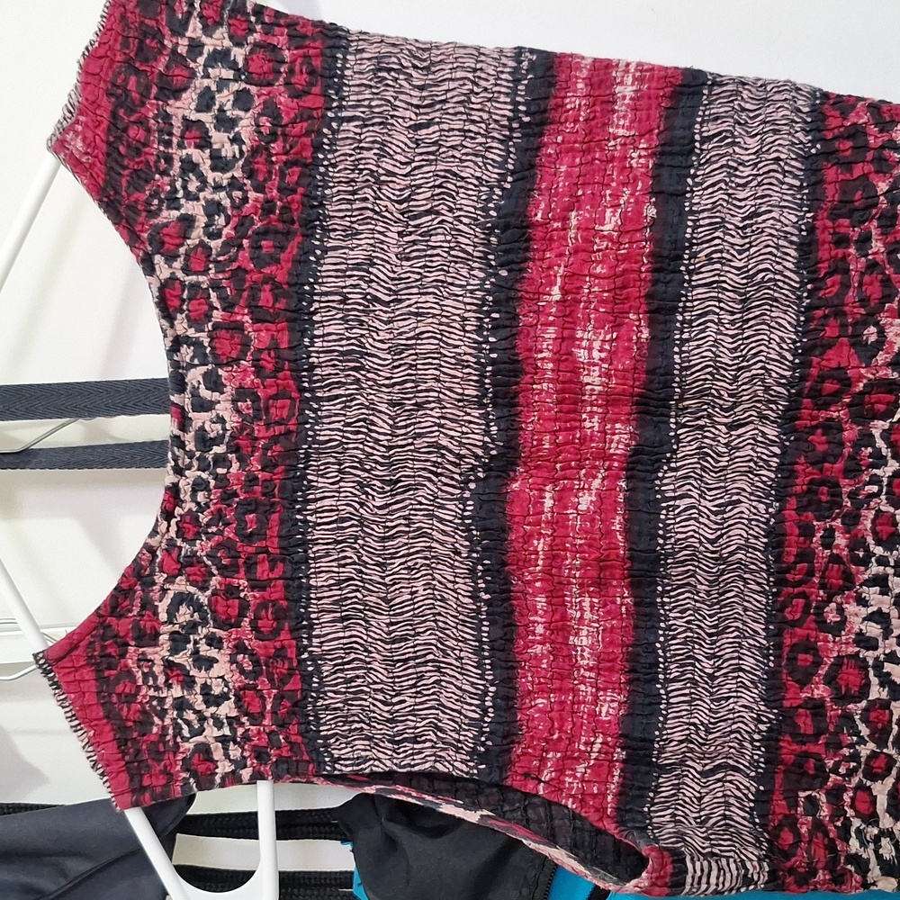 Jane Ashley Vibrant Pink and Black Animal Print Maxi Dress